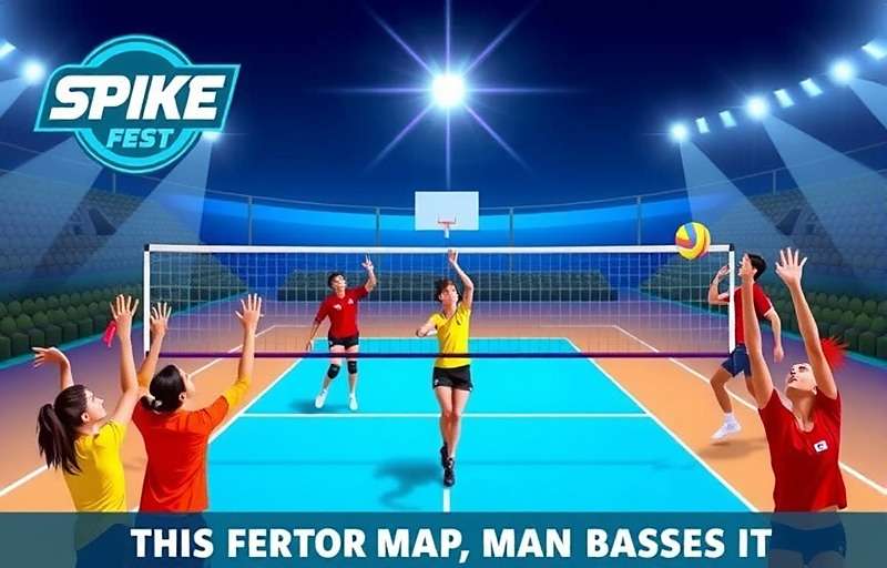 Spike Fest: Indian Volleyball download growth map across India