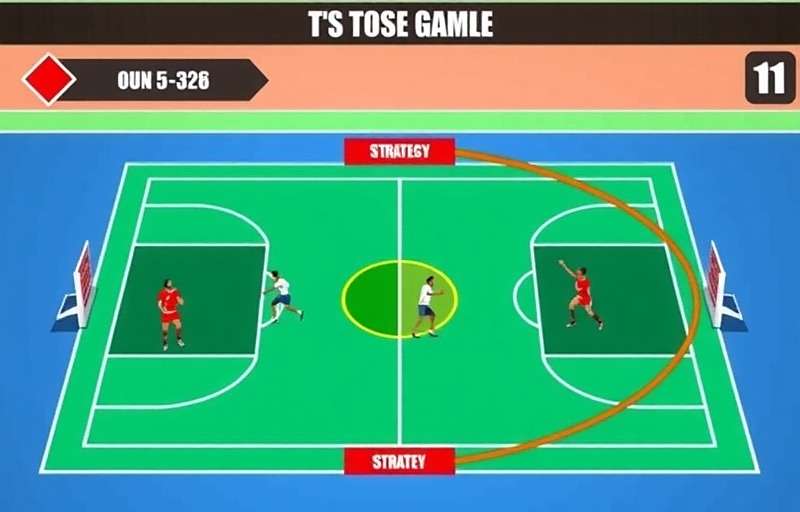 Spike Fest: Indian Volleyball strategy guide showing court positions